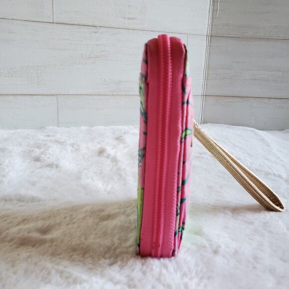 Lilly Pulitzer Zip Around Wristlet Card Wallet Please Read Description - Picture 13 of 13